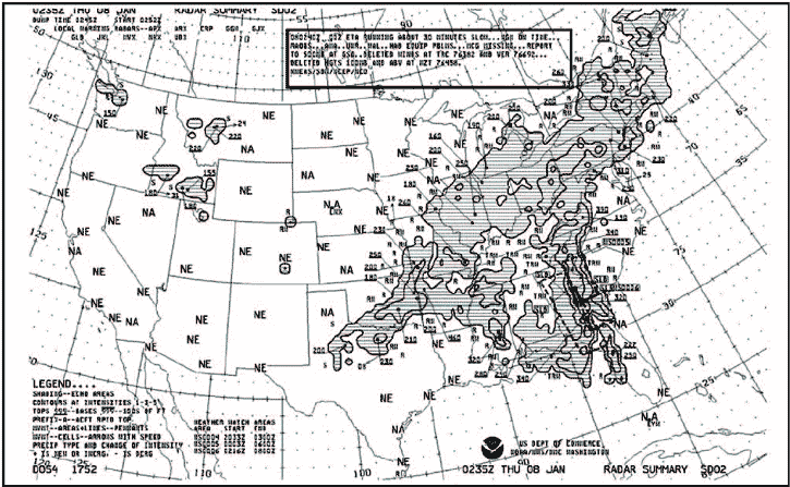 Current Weather Depiction Chart