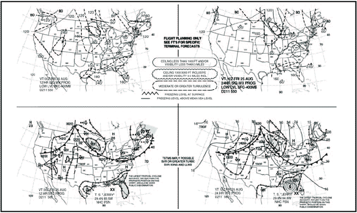 Low Level Significant Weather Prognostic Chart