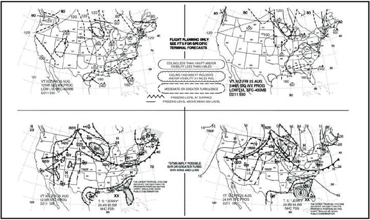 How To Read Weather Charts Aviation
