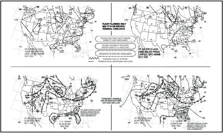 Significant Weather Prognostic Chart